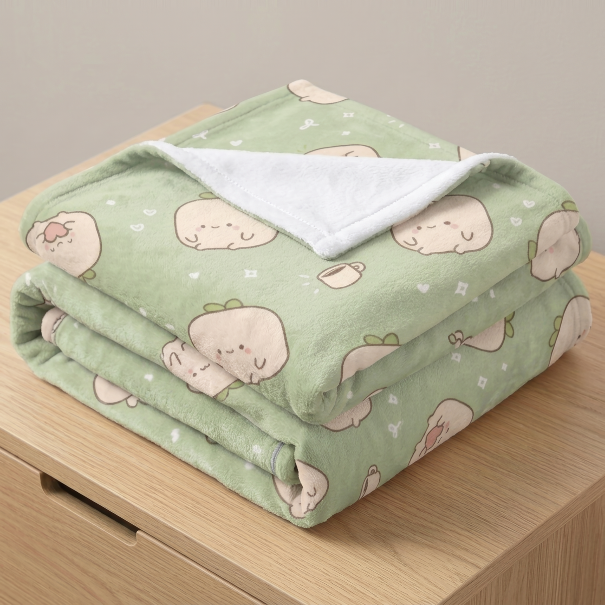 Teng Tofu Coffee Throw Blanket
